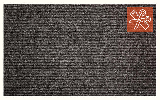 Made to measure product image of charcoal Super Brush matting